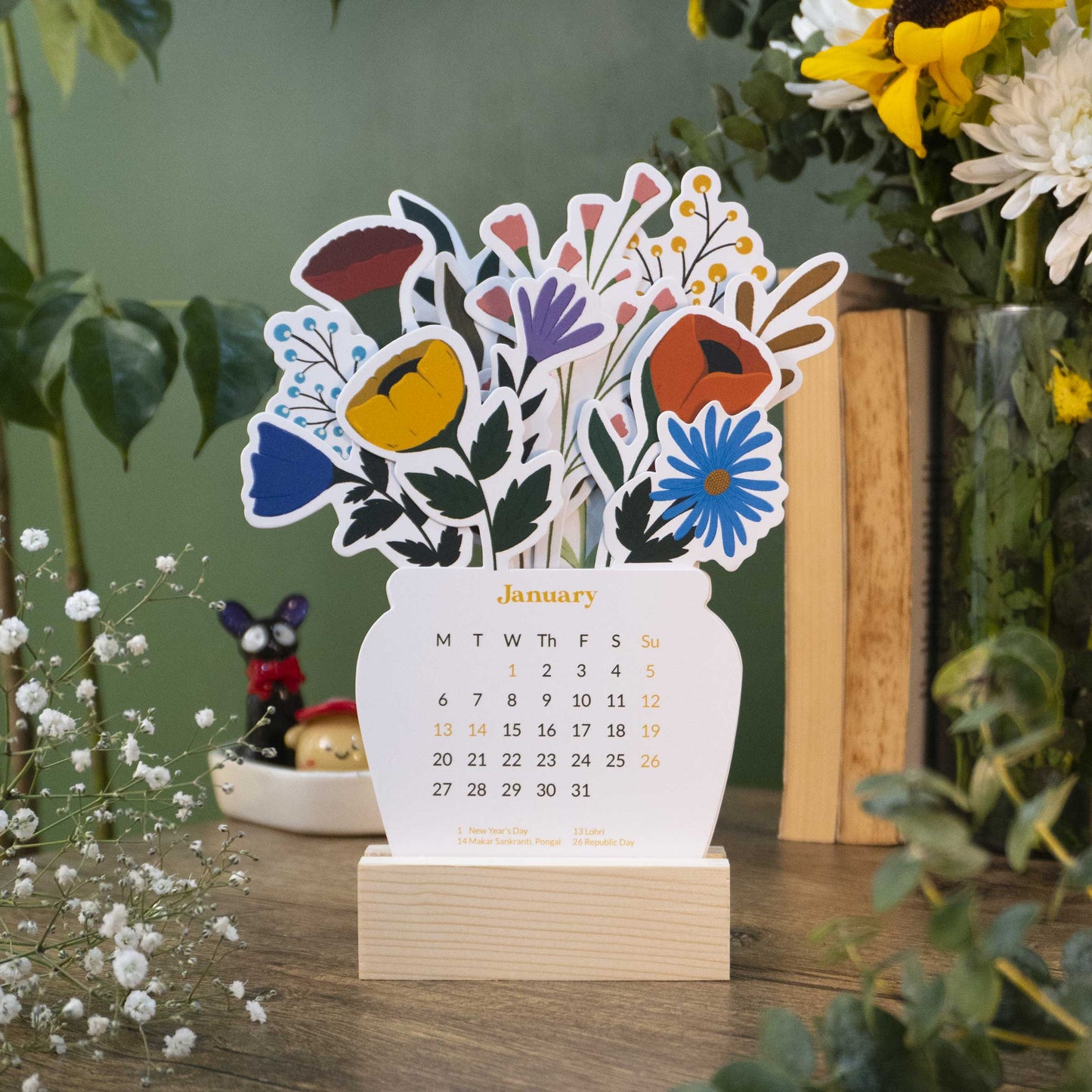 A Year In Full Bloom 2025 Calendar