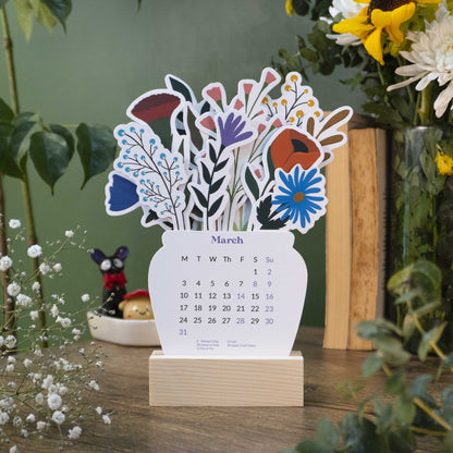 A Year In Full Bloom 2025 Calendar