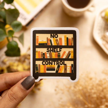 No Shelf Control Sticker