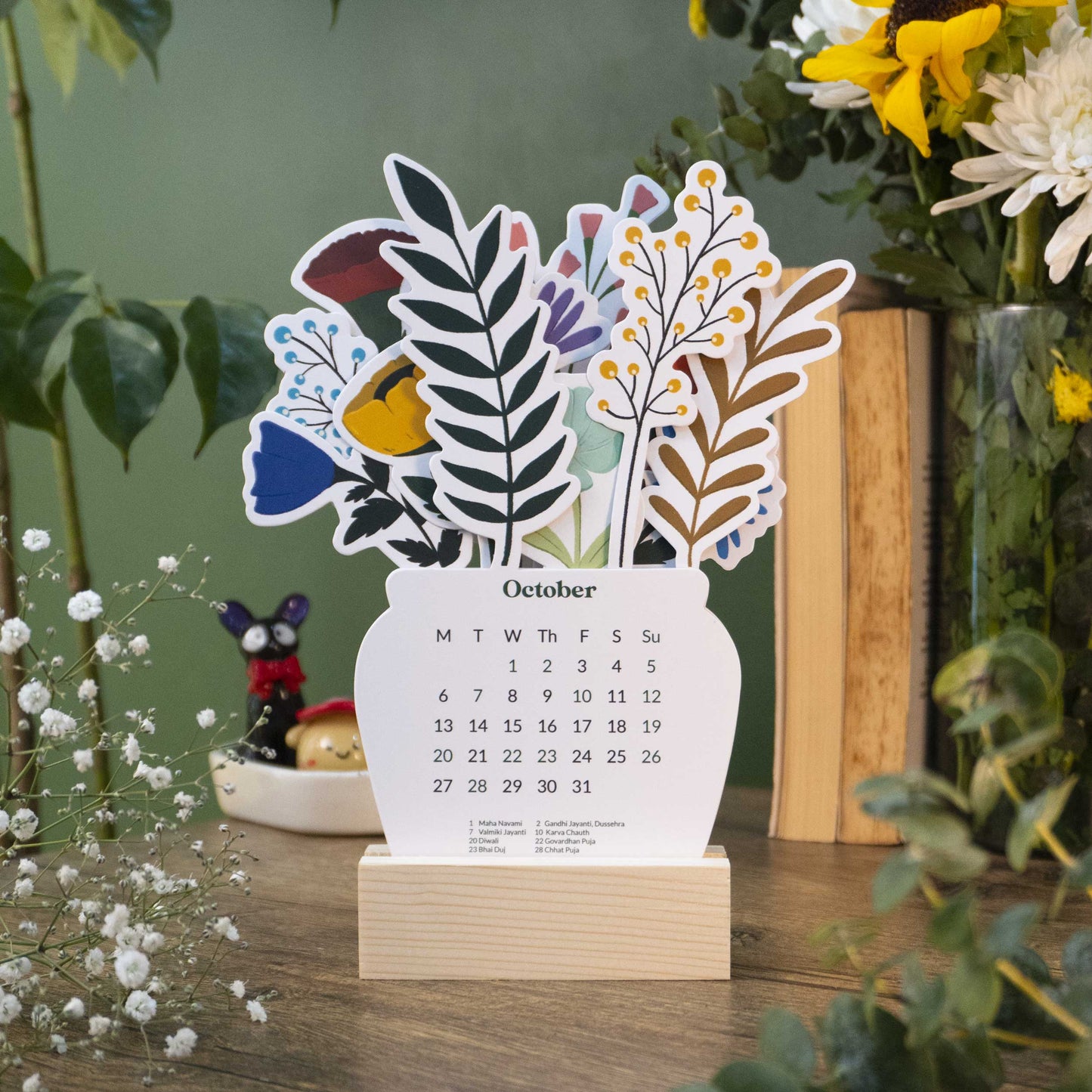 A Year In Full Bloom 2025 Calendar