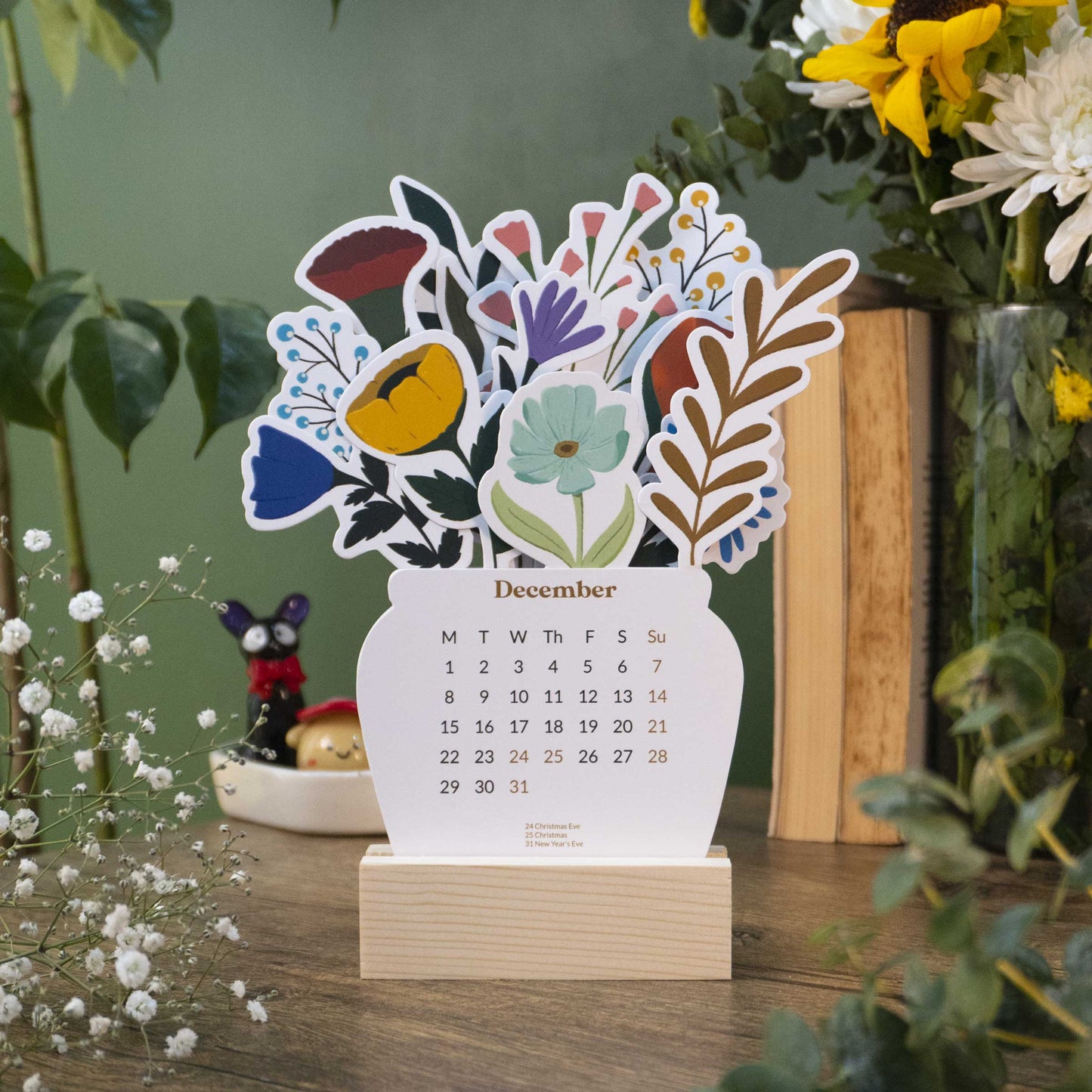 A Year In Full Bloom 2025 Calendar