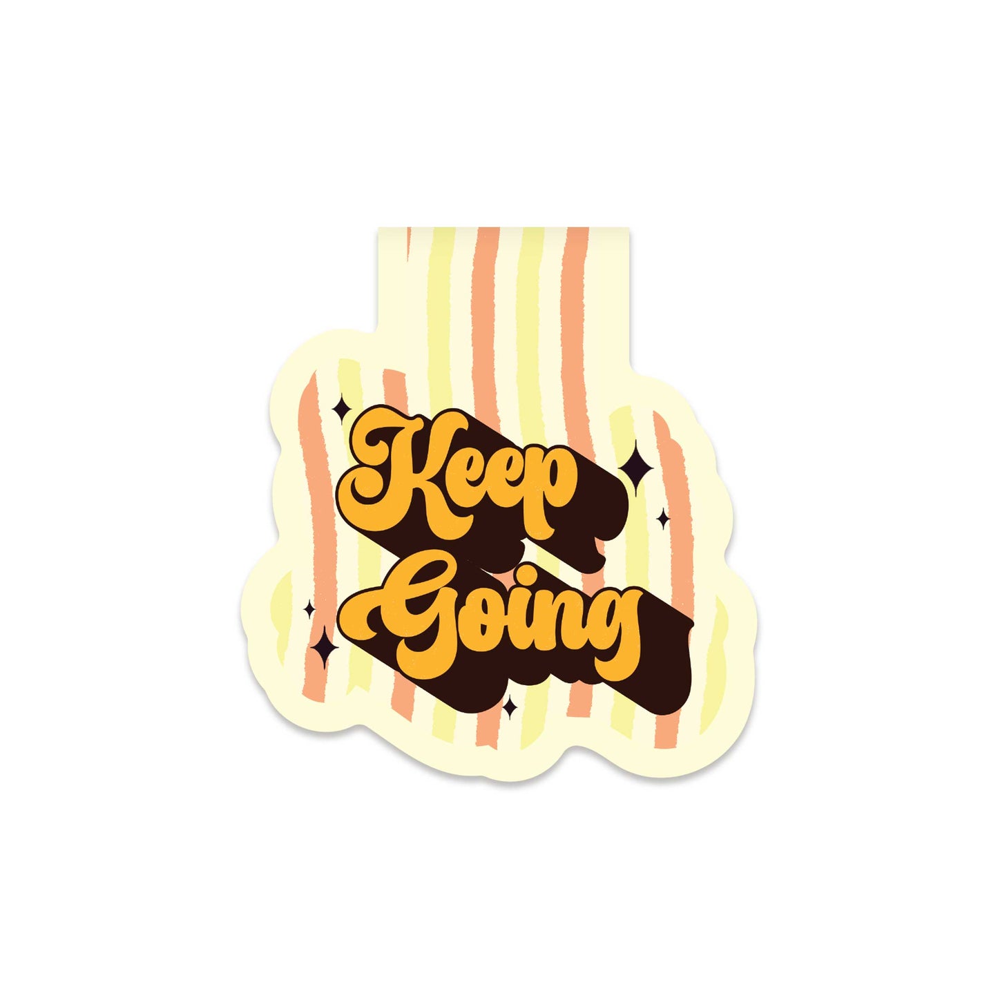 Keep Going Magnetic Bookmark