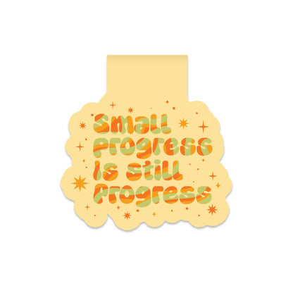 Small Progress Is Still Progress Magnetic Bookmark